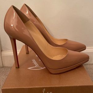 Nude Louboutin Heels!